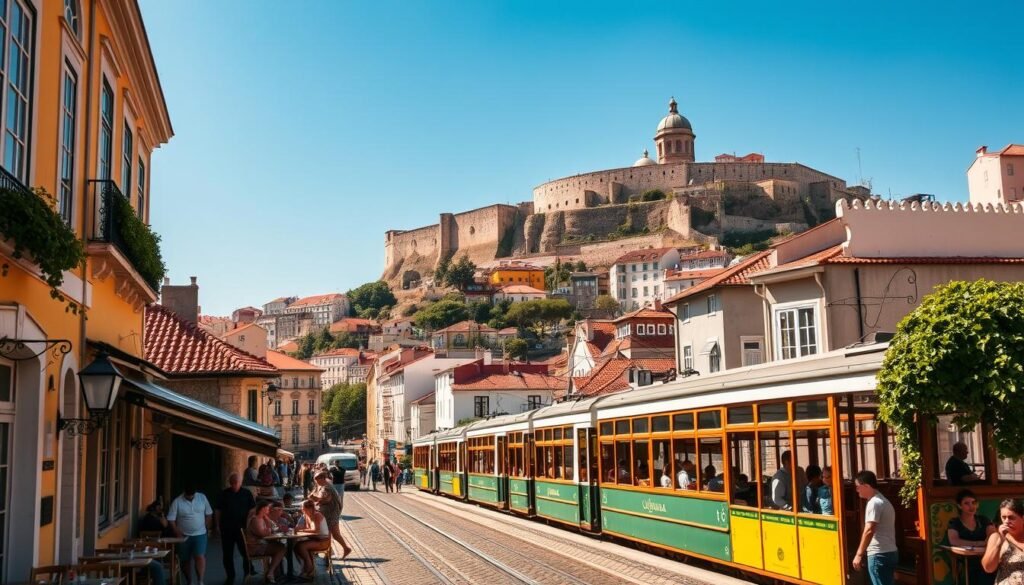 Lisbon Portugal summer vacation